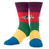 Crazy Socks, Froot Loops Cereal, Novelty Silly Fun Crew Socks for Men view 2