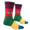Crazy Socks, Froot Loops Cereal, Novelty Silly Fun Crew Socks for Men view 3