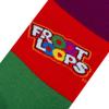 Crazy Socks, Froot Loops Cereal, Novelty Silly Fun Crew Socks for Men view 4