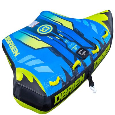 O'Brien Bat Wing Towable Tube, 2 Person, Blue