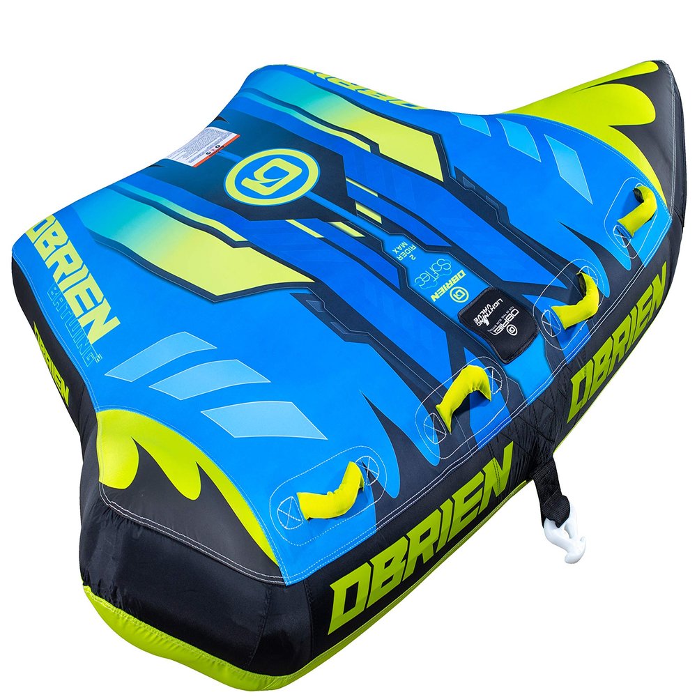 O'Brien Bat Wing Towable Tube, 2 Person, Blue