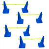 Trademark Innovations Dog Agility Jump Course Training Cone Hurdles Set view 2