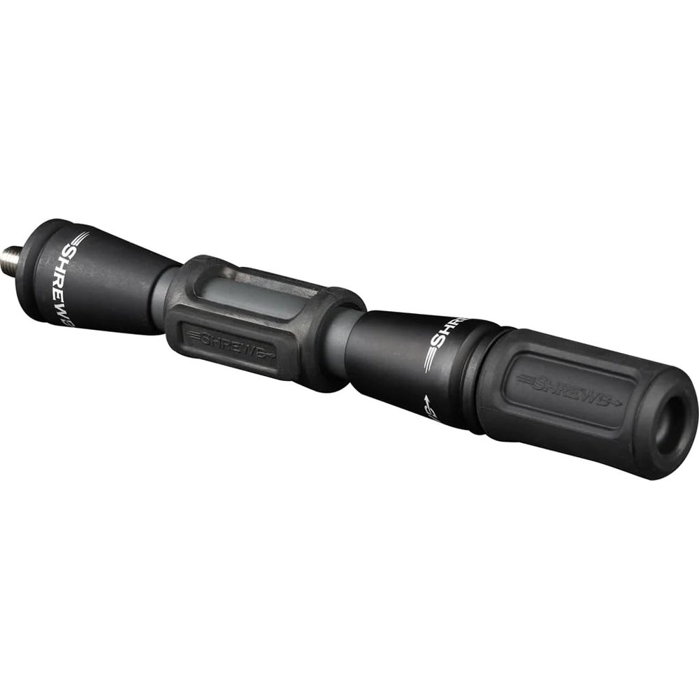 SHREWD ARCHERY Vantage Series Hunting Stabilizer (Forge Grey, 7)