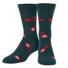 Crazy Socks, Franks Red Hot, Funny Socks for Men Women, Fun Crew Print, Large view 2