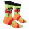 Crazy Socks  Sour Patch Kids Crew Socks  Official Candy Graphic Merch  Large Size Polyester Blend  Fun Novelty Gift Socks for Men & Women view 3