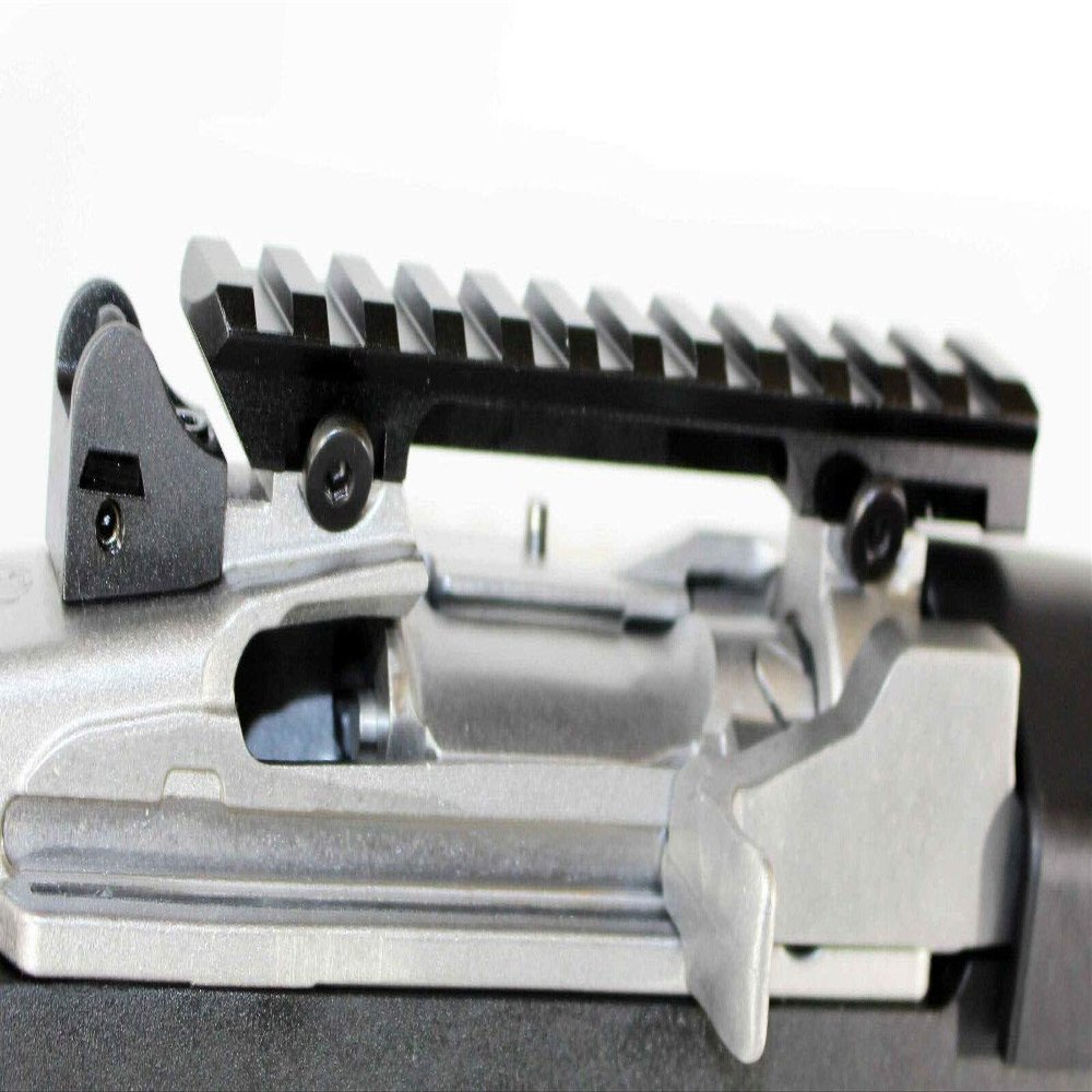 Trinity Single Rail Scope Base Compatible with Ruger Mini-14 / Mini-30 Picatinny & Weaver Optics Mount, Black Anodized Aluminum
