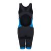 Kona Women's Triathlon Race Suit - Speedsuit Skinsuit Trisuit Sleeveless - One-Piece Vest and Short Combo with Body-Mapped Ventilation (Black/Blue, X-Large - Size 10) view 4