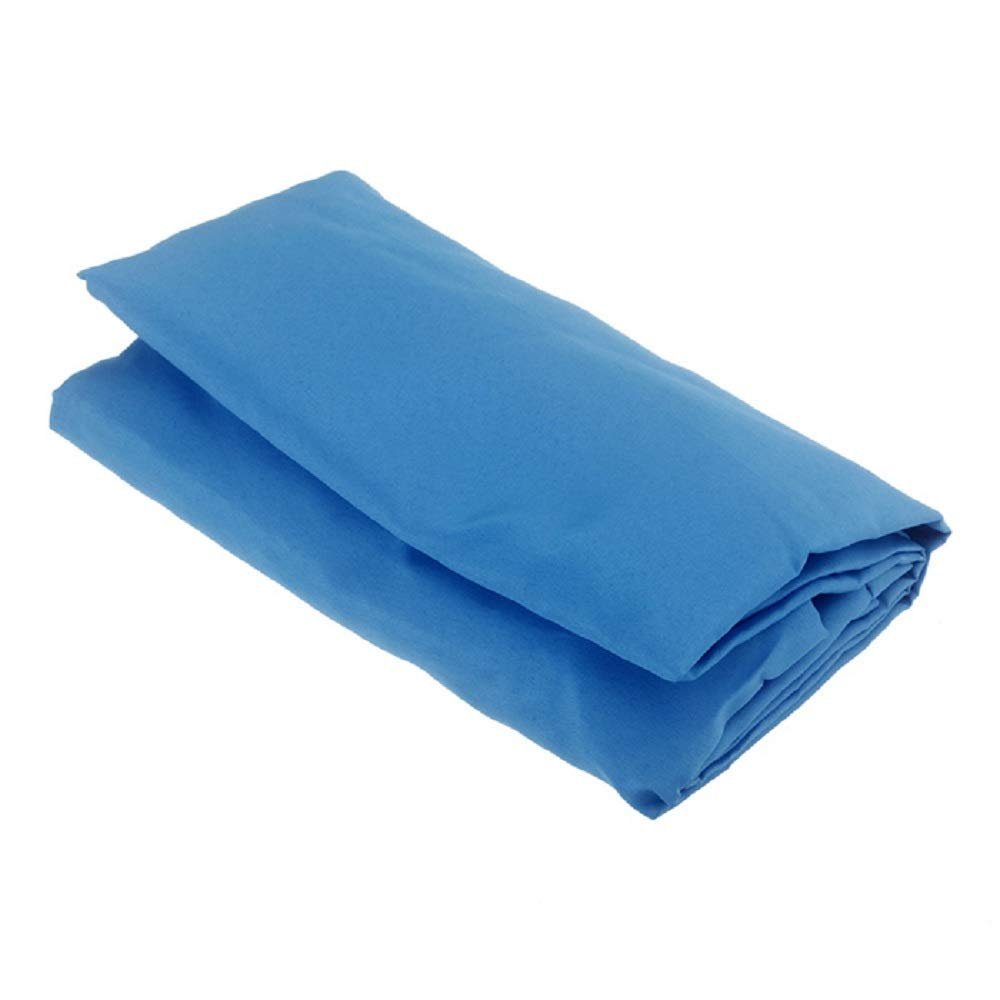 AnHua Portable Outdoor Sleeping Bag Liner Polyester Pongee Portable Single Sleeping Bags Camping Travel Healthy Hotel Outdoor Sleeping Bag (Blue)