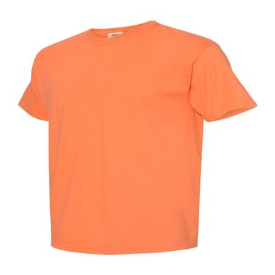 Comfort Colors Men's Adult Short Sleeve Tee, Style 1717 (Large, Mango)