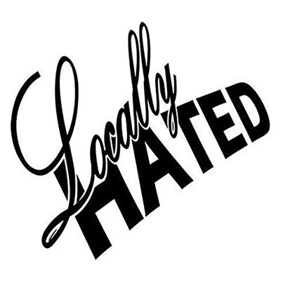 (Set of 3) Locally Hated JDM Printed Decal Sticker - Sticker Graphic - Auto, Wall, Laptop, Cell, Truck Sticker for Windows, Cars, Trucks