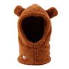 Baby Girls Winter Hat Boys Warm Scarf Hat Kids Thick Earflap Hood Cap with Ear 6M-7T (Caramel,S) view 1