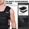 Adjustable Weighted Vest for Men Women, Workout Weight Vest, Weighted Training Vest with Removable Steel Plates for Strength Training & Cardio view 4