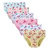 Winging Day Big Girls 100% Cotton Panties Cute Prints Underwear Size 14 (6-Pack) view 1