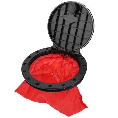 VGEBY Kayak Hatch Deck Plate, Hatch Cover Boat Sealing Hatch Cover Round Circular Type Lid with Storage Bag(6inch)