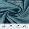 MoFiz Men's Long Sleeve Shirts Quick Dry Men's Polo Shirts Long Sleeve Button Down Mens Shirts Casual with Collar view 4