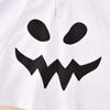 Halloweens Baby Boys Girls Suit Ghost Robe Fancy Party Costume Toddler Clothes Baby Hats 2PCS Outfits Set  (White Hoodie Cloak, 18-24 Months) view 4