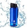 SurviMate Blue Filtered Water Bottle and Replacement Filter view 3