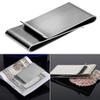 Baost 1 Pc Stainless Steel Slim Cash Money Clip Purse Wallet Credit Card ID Holder Double Sided Minimalist Slim Wallet for Men Women Random view 2