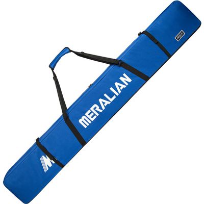 MERALIAN Padded Ski Bag,Waterproof Full Padded Single Ski Travel Bag with Adjustable Shoulder Strap. (BLUE, 170CM)