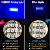 BLUERICE Submersible Fish Finder, Underwater Lure Bait Light, Fish Attracting Lamp, Night Fishing Light, Boat Fishing Light, Pool Light 12V 10.8W 180 LEDs 1080 Luminous IP68 with 5M Cord (Blue) view 3