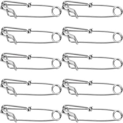 Dilwe Longline Snap Clip, 10Pcs 2.6X100mm Stainless Steel Long line Snap Clips Suitable for Long Line Fishing, Floats, Sharking, Tuna Fishing, Crabbing, Shrimping, etc