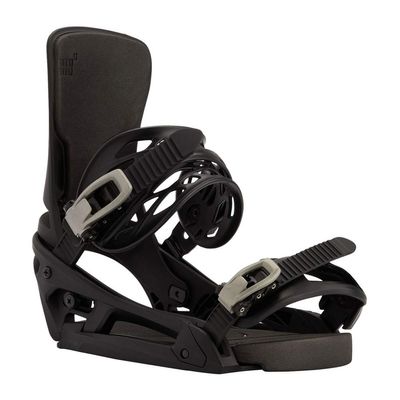 Burton Mens' Cartel EST Snowboard Bindings (Black, Large (10+))