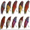 Craft N Copper Cloth Embroidery Umbrella Mix Assorted Color and Designs Elephant Theme Pack of 10 view 1