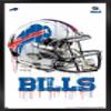 Trends International NFL Buffalo Bills - Drip Helmet 20 Wall Poster, 14.725" x 22.375", Black Framed Version view 1