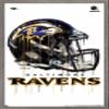 Trends International NFL Baltimore Ravens - Drip Helmet 20 Wall Poster, 22.375" x 34", Barnwood Framed Version view 1