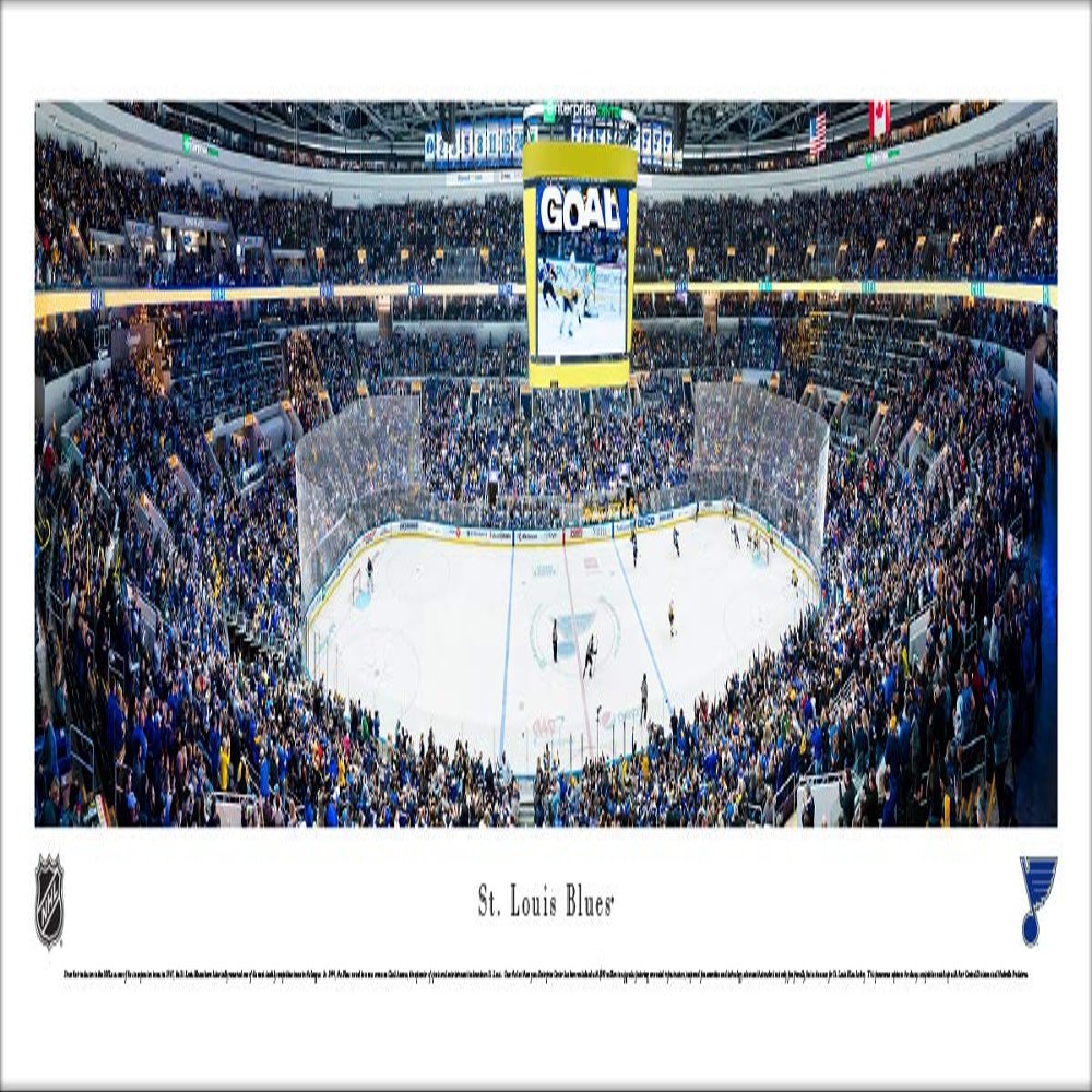 Blakeway Worldwide Panoramas, Inc. St. Louis Blues - 40.x13.5-inch Panoramic Poster