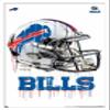 Trends International NFL Buffalo Bills - Drip Helmet 20 Wall Poster, 14.725" x 22.375", White Framed Version view 1