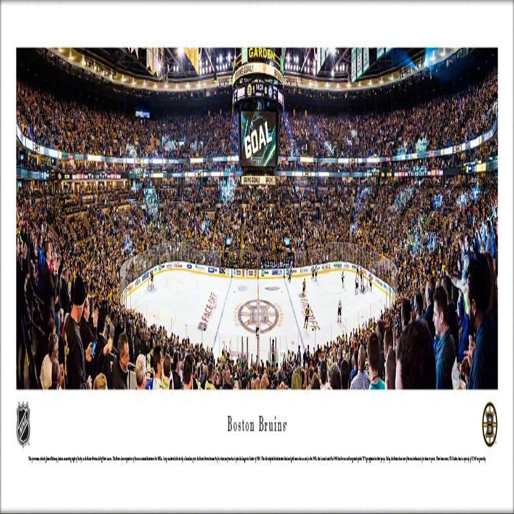 Blakeway Worldwide Panoramas, Inc. Boston Bruins - 40.x13.5-inch Panoramic Poster