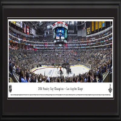 2014 Stanley Cup Champions - Los Angeles Kings - 44X18-inch Panoramic Deluxe Framed Picture