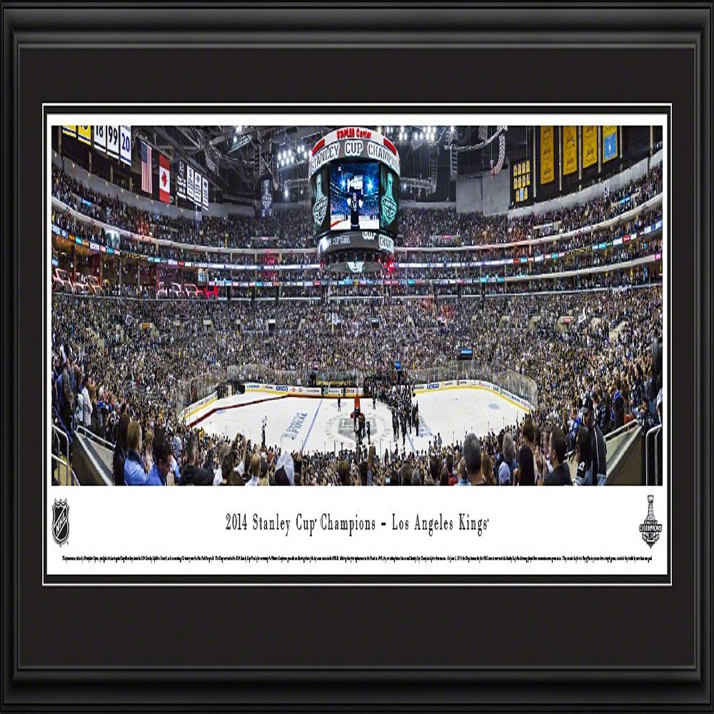 2014 Stanley Cup Champions - Los Angeles Kings - 44X18-inch Panoramic Deluxe Framed Picture