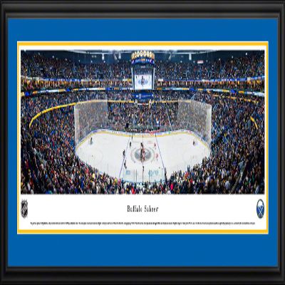 Buffalo Sabres - 44X18-inch Panoramic Deluxe Framed Picture