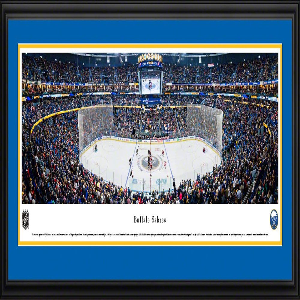 Buffalo Sabres - 44X18-inch Panoramic Deluxe Framed Picture