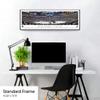 2014 Stanley Cup Champions - Los Angeles Kings - 40.25x13.75-inch Panoramic Standard Framed Picture view 4