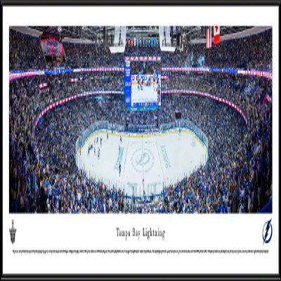 Tampa Bay Lightning - 40.25x13.75-inch Panoramic Standard Framed Picture
