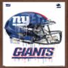 Trends International NFL New York Giants - Drip Helmet 20 Wall Poster, 22.375" x 34", Mahogany Framed Version view 1