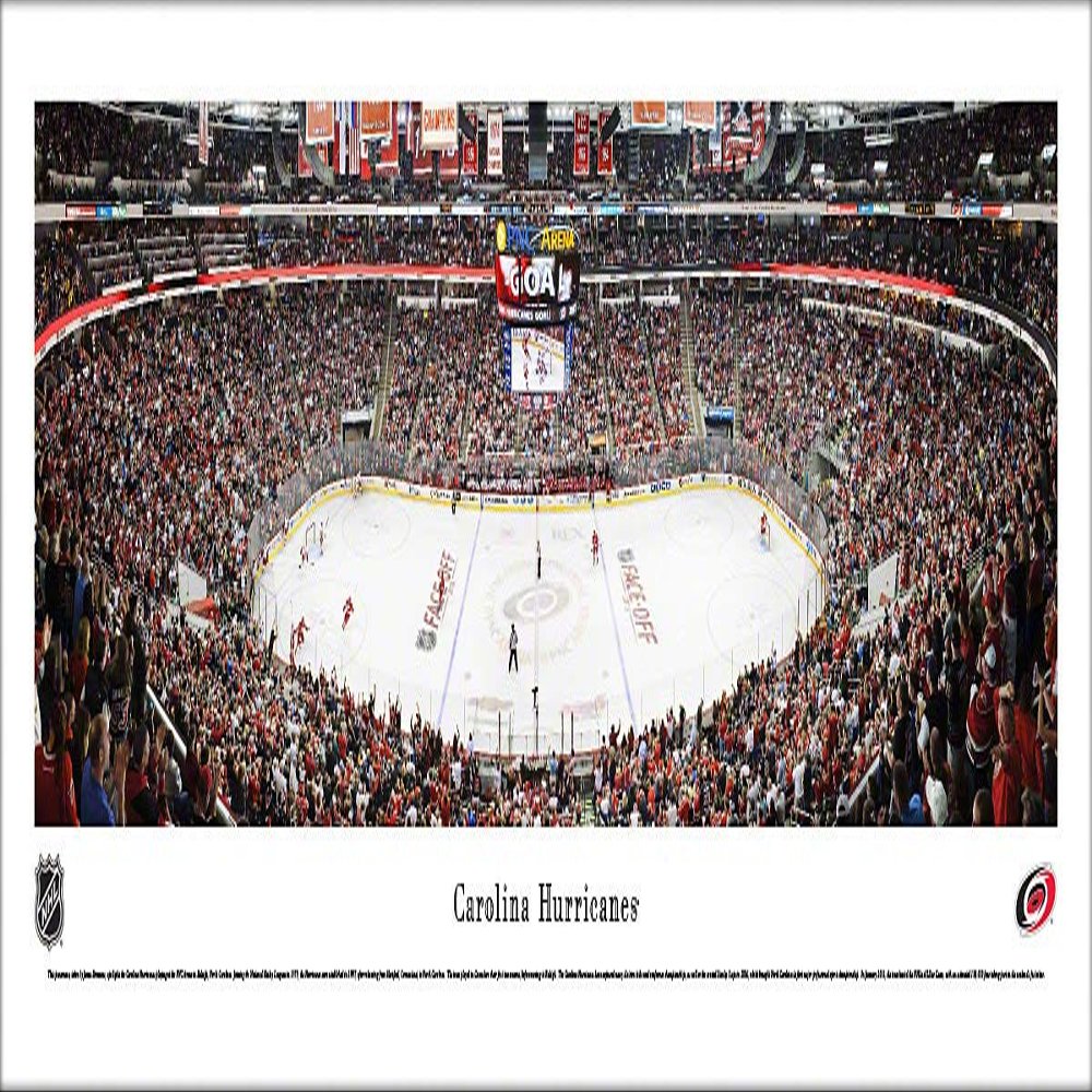 Blakeway Worldwide Panoramas, Inc. Carolina Hurricanes - 40.x13.5-inch Panoramic Poster