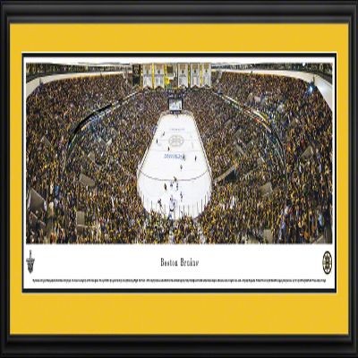 Boston Bruins - 44X18-inch Panoramic Deluxe Framed Picture
