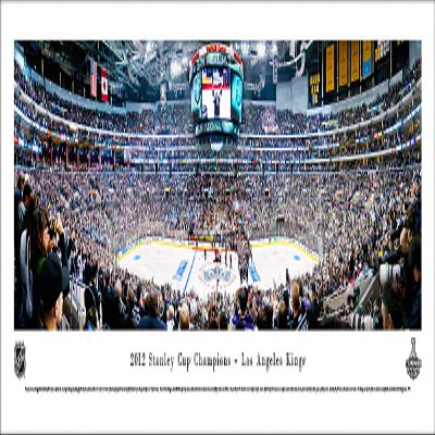 Blakeway Worldwide Panoramas, Inc. 2012 Stanley Cup Champions - Los Angeles Kings - 40.x13.5-inch Panoramic Poster