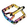 XPEDO Trident Flat Pedals | 6061 Forged Aluminum Body, Cromoly Spindle, Ultra-Thin 10mm Profile, 48 Grub Pins, 350g Pair  Ideal for MTB, Downhill, Dirt Jumping | Unicorn view 2