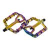 XPEDO Trident Flat Pedals | 6061 Forged Aluminum Body, Cromoly Spindle, Ultra-Thin 10mm Profile, 48 Grub Pins, 350g Pair  Ideal for MTB, Downhill, Dirt Jumping | Unicorn view 4