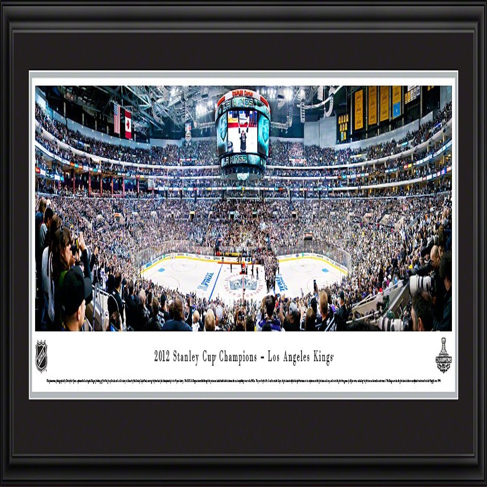 2012 Stanley Cup Champions - Los Angeles Kings - 44X18-inch Panoramic Deluxe Framed Picture