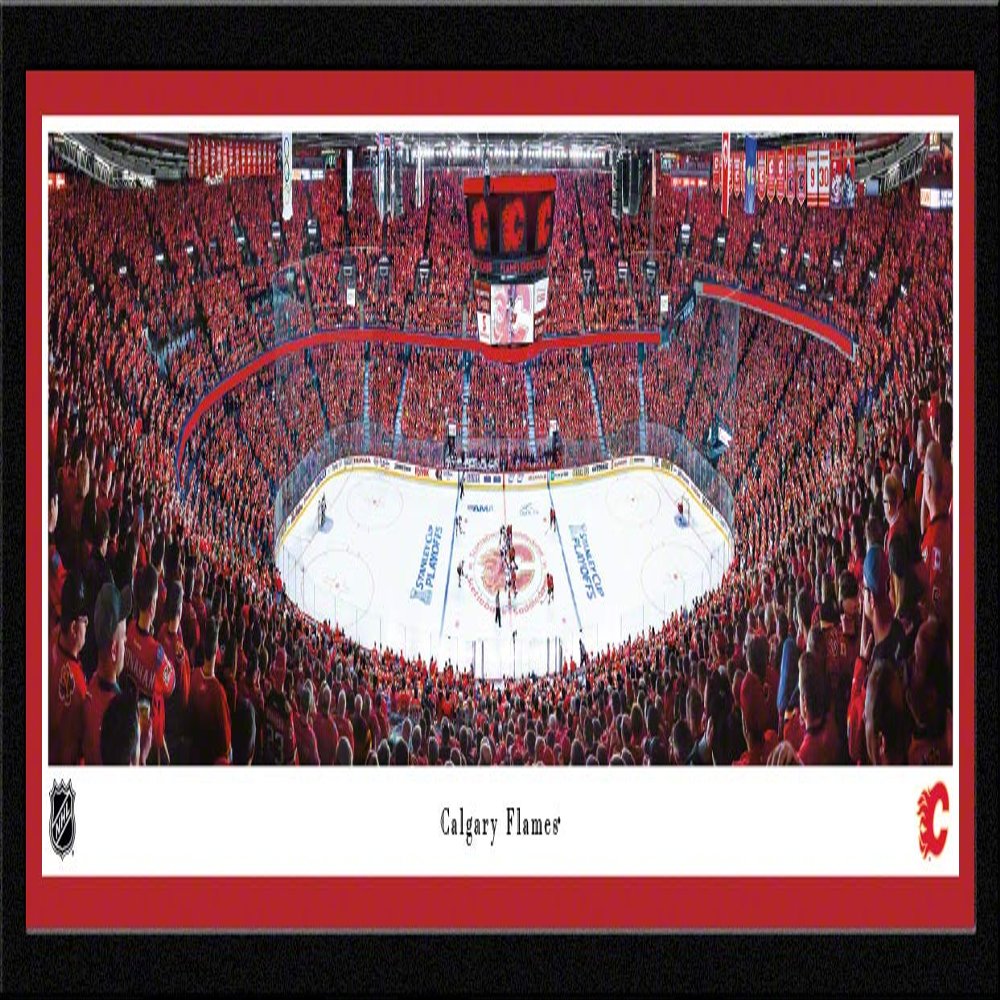Calgary Flames - 42x15.5-inch Panoramic Select Framed Picture