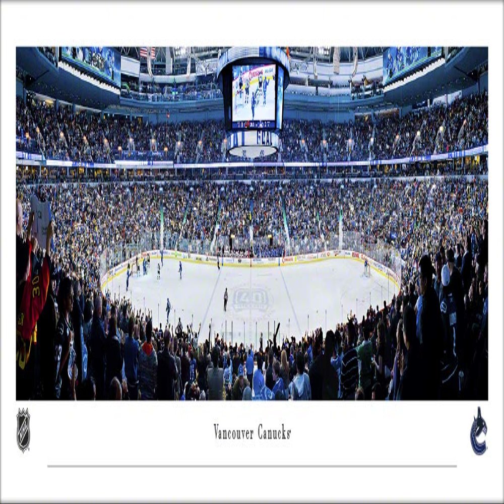 Blakeway Worldwide Panoramas, Inc. Vancouver Canucks - 40.x13.5-inch Panoramic Poster