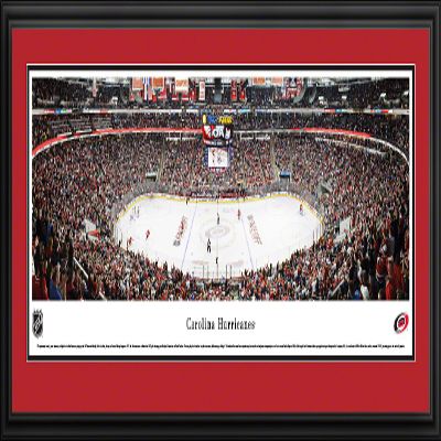 Carolina Hurricanes - 44X18-inch Panoramic Deluxe Framed Picture