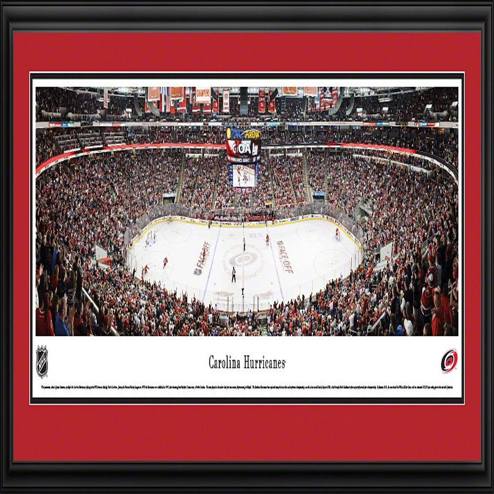 Carolina Hurricanes - 44X18-inch Panoramic Deluxe Framed Picture