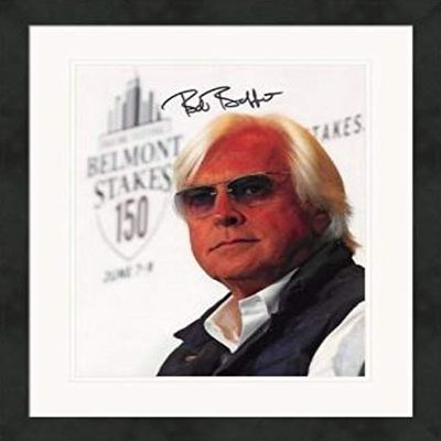 Autograph Warehouse 559744 8 x 10 in. Bob Baffert Autographed Matted & Framed Photo - Horse Racing, Kentucky Derby, Triple Crown Trainer No.19